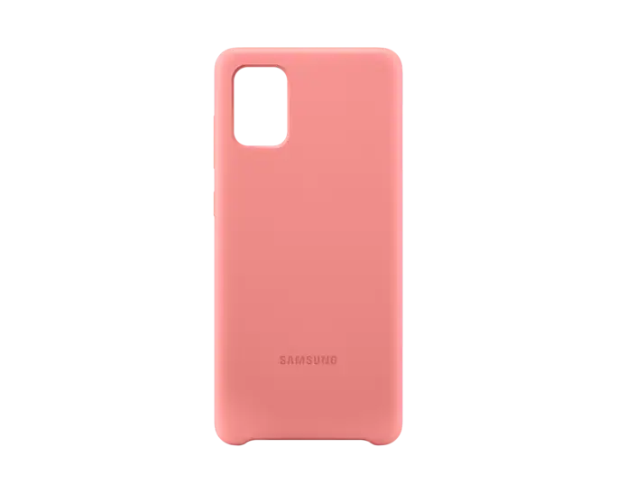 Samsung Galaxy A71 Silicone Cover - Pink