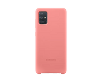 Thumbnail for Samsung Galaxy A71 Silicone Cover - Pink