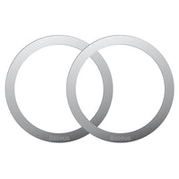 Thumbnail for Baseus Magnetic Metal Ring 2pcs Pack - Silver