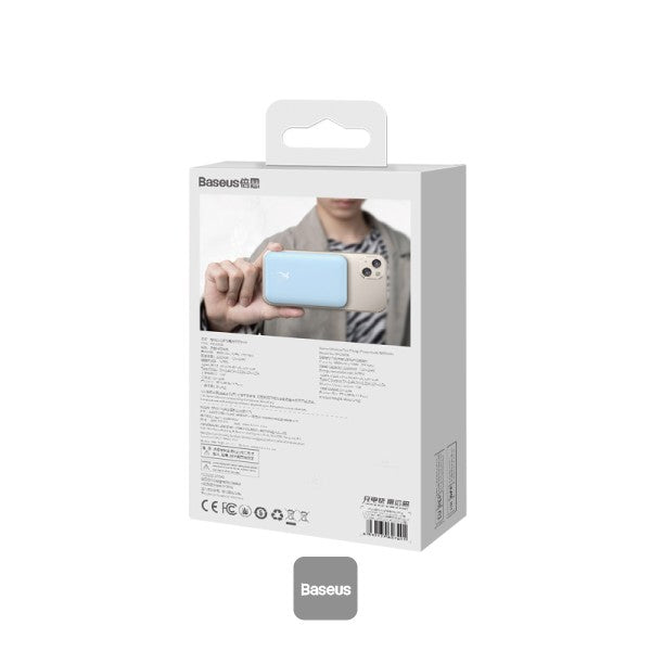 Baseus Magnetic Mini Wireless Charging Power Bank 6000mAh 20W - Blue