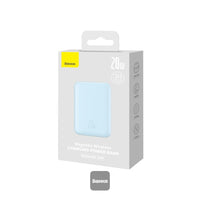 Thumbnail for Baseus Magnetic Mini Wireless Charging Power Bank 6000mAh 20W - Blue