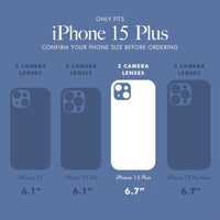 Thumbnail for Case-Mate Rifle Paper Magsafe Case for Apple iPhone 15 Plus - Garden Party Blue