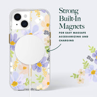 Thumbnail for Case-Mate Rifle Paper MagSafe Case iPhone 15 Plus - Pastel Marguerite