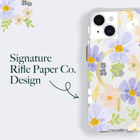 Thumbnail for Case-Mate Rifle Paper MagSafe Case iPhone 15 Plus - Pastel Marguerite