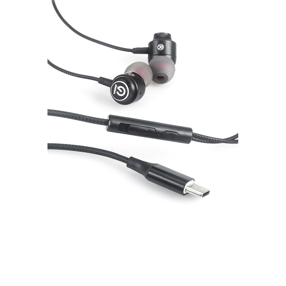 Shintaro USB-C Stereo Earphones with In-line Microphone