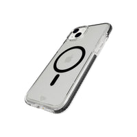 Thumbnail for Tech21 Evo Crystal - Apple iPhone 15 Plus Case MagSafe Compatible - Black