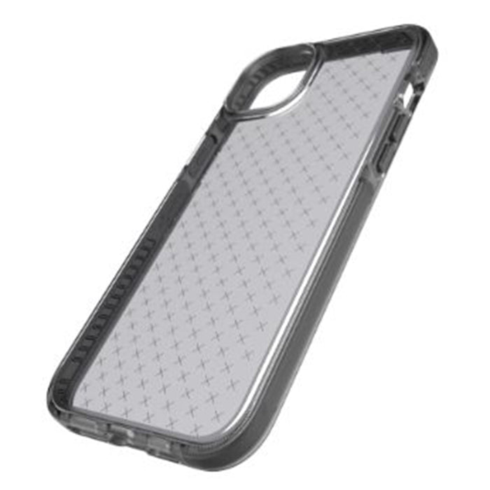 Tech21 EvoCheck Case for iPhone 14/15 Plus - Smokey/Black