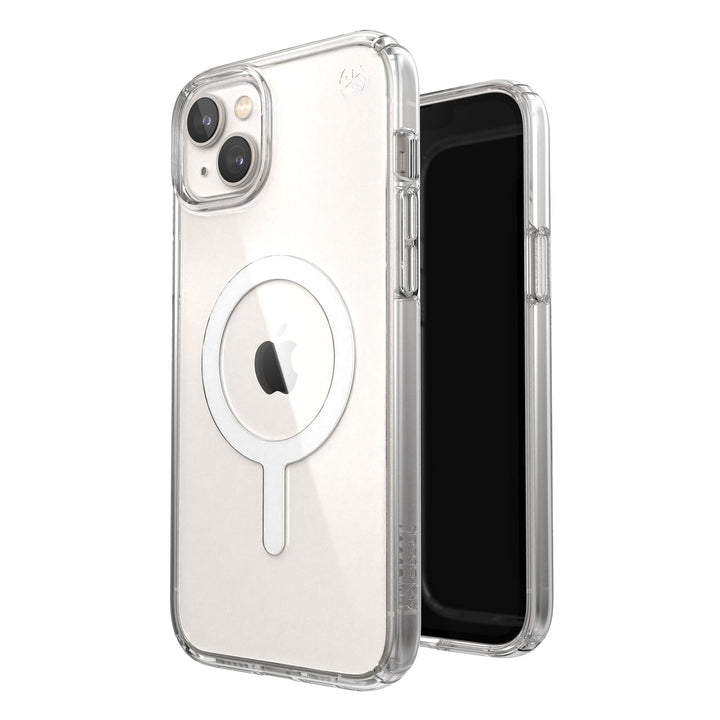 Speck Perfect Clear Magsafe Case for Iphone 14 Plus - Clear/Silver