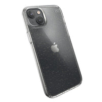 Thumbnail for Speck Perfect Glitter Case for iPhone 14 Plus - Clear/Gold Glitter