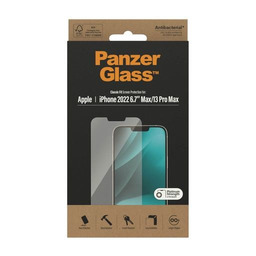 PanzerGlass Glass Screen Protector - iPhone 14 Plus / 13 Pro Max Classic Fit
