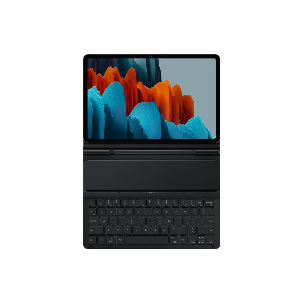 Samsung Keyboard Slim Cover Case suits Galaxy Tab S7/S8 (No Trackpad) - Black