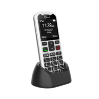 Thumbnail for Olitech EasyMate2 Seniors 4G Phone Big Buttons GPS Location - Black/White