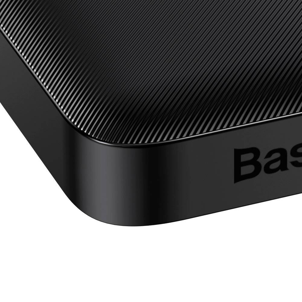 Baseus 20W 10000mAh Bipow Digital Display Power bank - Black