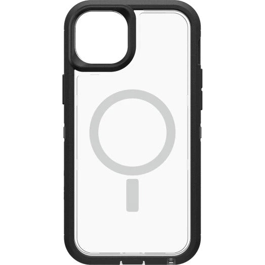 Otterbox Defender XT Clear MagSafe Case For iPhone 14 Plus (6.7") - Clear/Black