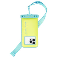 Thumbnail for Case-Mate Waterproof Floating Pouch Universal - Lime/Blue