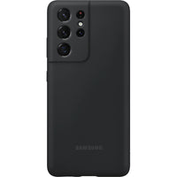 Thumbnail for Samsung Silicone Cover Case for Galaxy S21 Ultra - Black