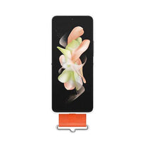 Thumbnail for Samsung Silicone Cover with Strap for Galaxy Z Flip4 - White
