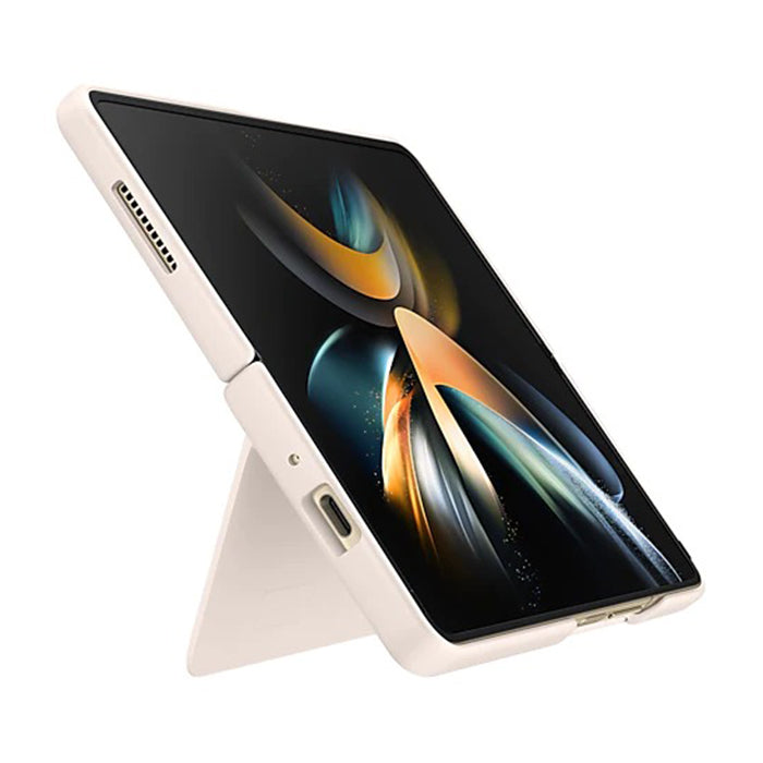 Samsung Galaxy Z Fold4 Slim Standing Cover - Sand