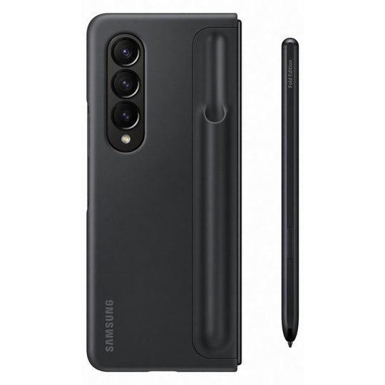 Samsung Galaxy Z Fold 4 Standing Case Cover with Pen - Black