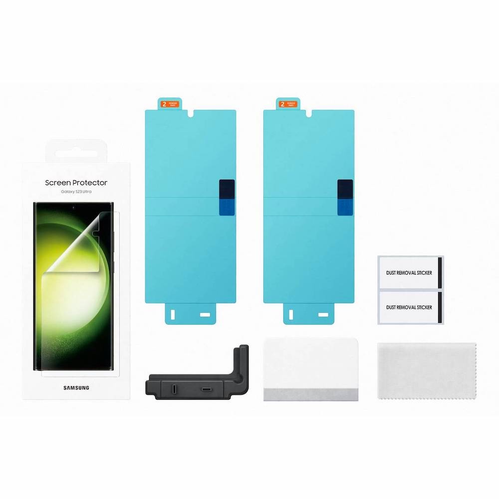 Samsung Screen Protector for Galaxy S23 Ultra - Transparent (2pc Pack)