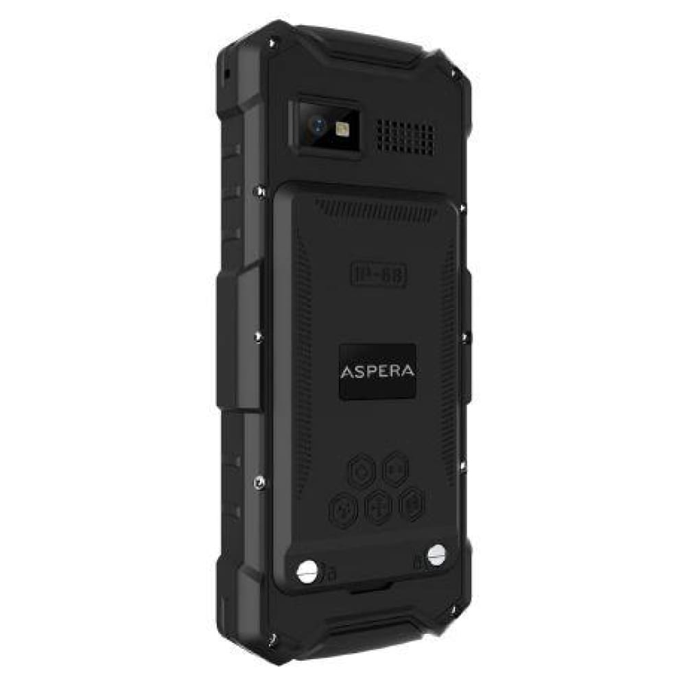 Aspera R40 4G Rugged Candybar Handset (R40BLK) - Black - Mobiles