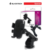 Thumbnail for BLACKTECH 2 in 1 Air Vent and Windshield Cup Car Holder - Black - Accessories