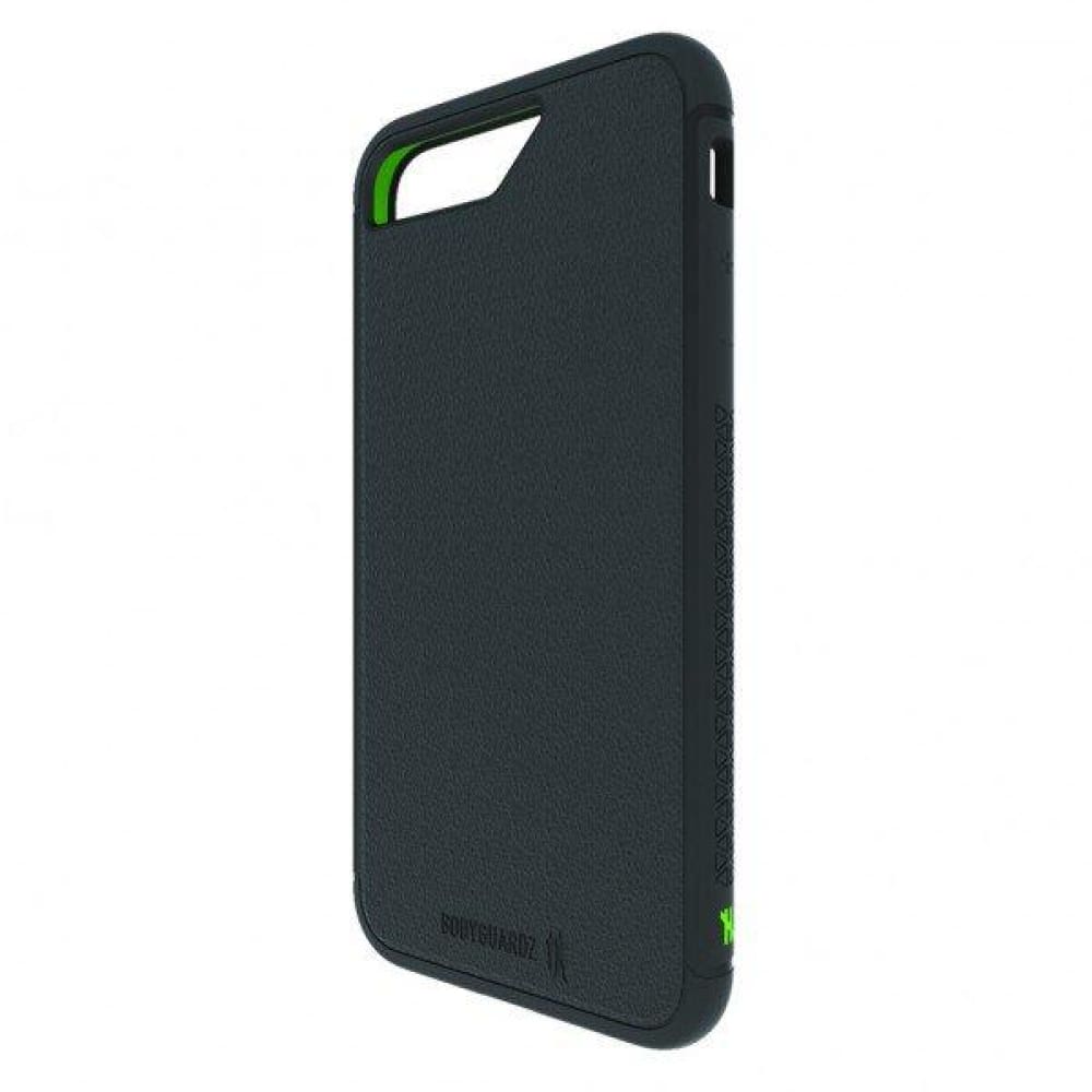 BodyGuardz Shock Case with Unequal Technology for Apple iPhone 7 Plus - Black/Green - Personal Digital