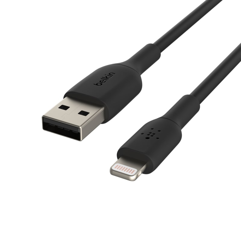 Belkin BoostCharge Lightning to USB-A Cable, 1m - Black