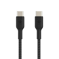Thumbnail for Belkin BoostCharge USB-C to USB-C Braided 1M Cable - Black