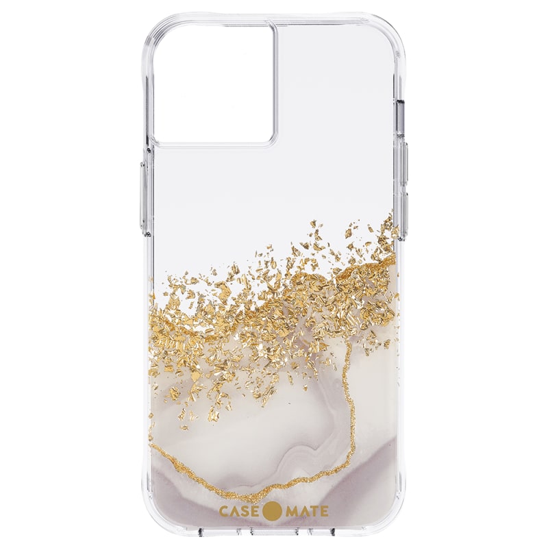 Case-Mate Karat Marble Case Antimicrobial for iPhone 13 (6.1") - Multi