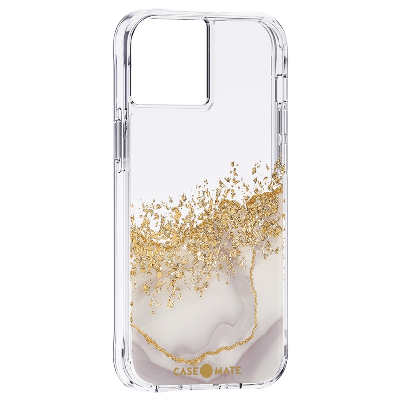 Case-Mate Karat Marble Case Antimicrobial for iPhone 13 (6.1") - Multi