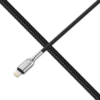 Thumbnail for Cygnett Armoured Fast Charging Premium Strong Lightning to USB-A Cable 2M - Black