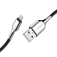 Thumbnail for Cygnett Armoured Lightning to USB-A Cable 2M - Black - Accessories