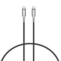 Thumbnail for Cygnett Armoured USB-C to USB-C (USB 2.0) Cable (1m) - Black - Accessories