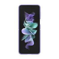 Thumbnail for Samsung Silicone Cover With Ring for Galaxy Flip 3 - Lavender