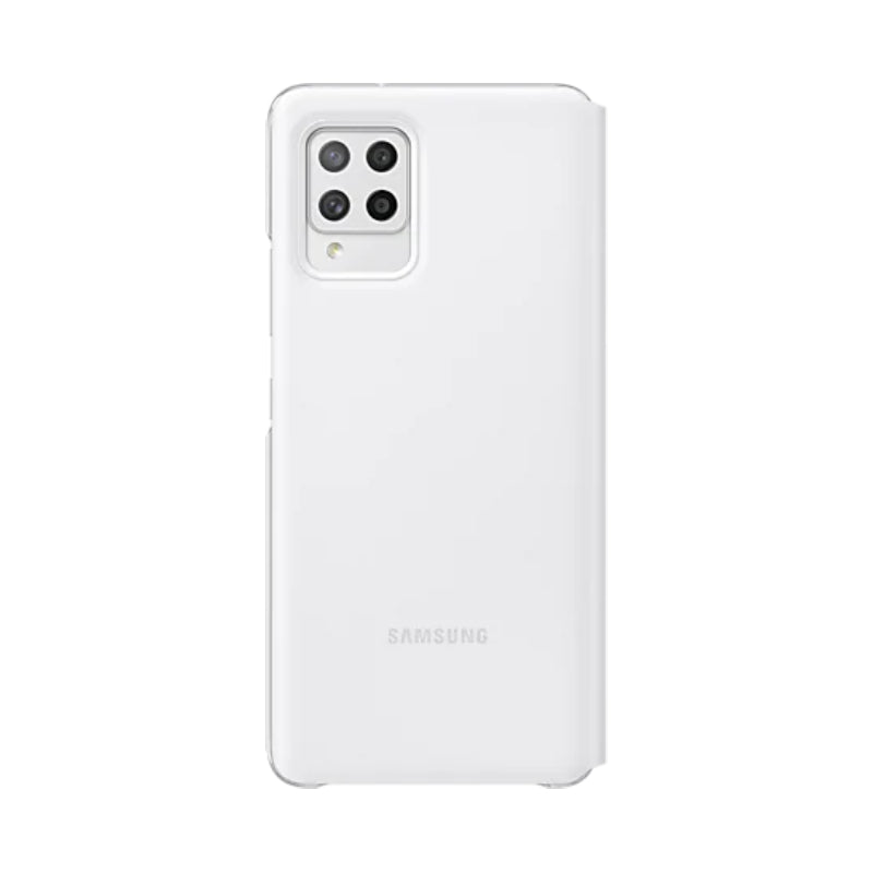 Samsung S View Wallet Cover Case Suits Galaxy A42 5G - White