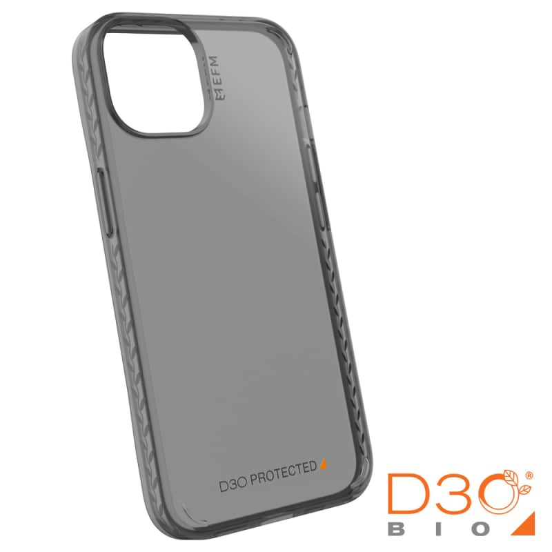 EFM Bio+ Case Armour with D3O Bio for iPhone 14 Pro (6.1") - Black / Grey