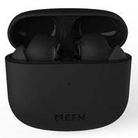 Thumbnail for EFM TWS Detroit Earbuds With Wireless Charging - Black