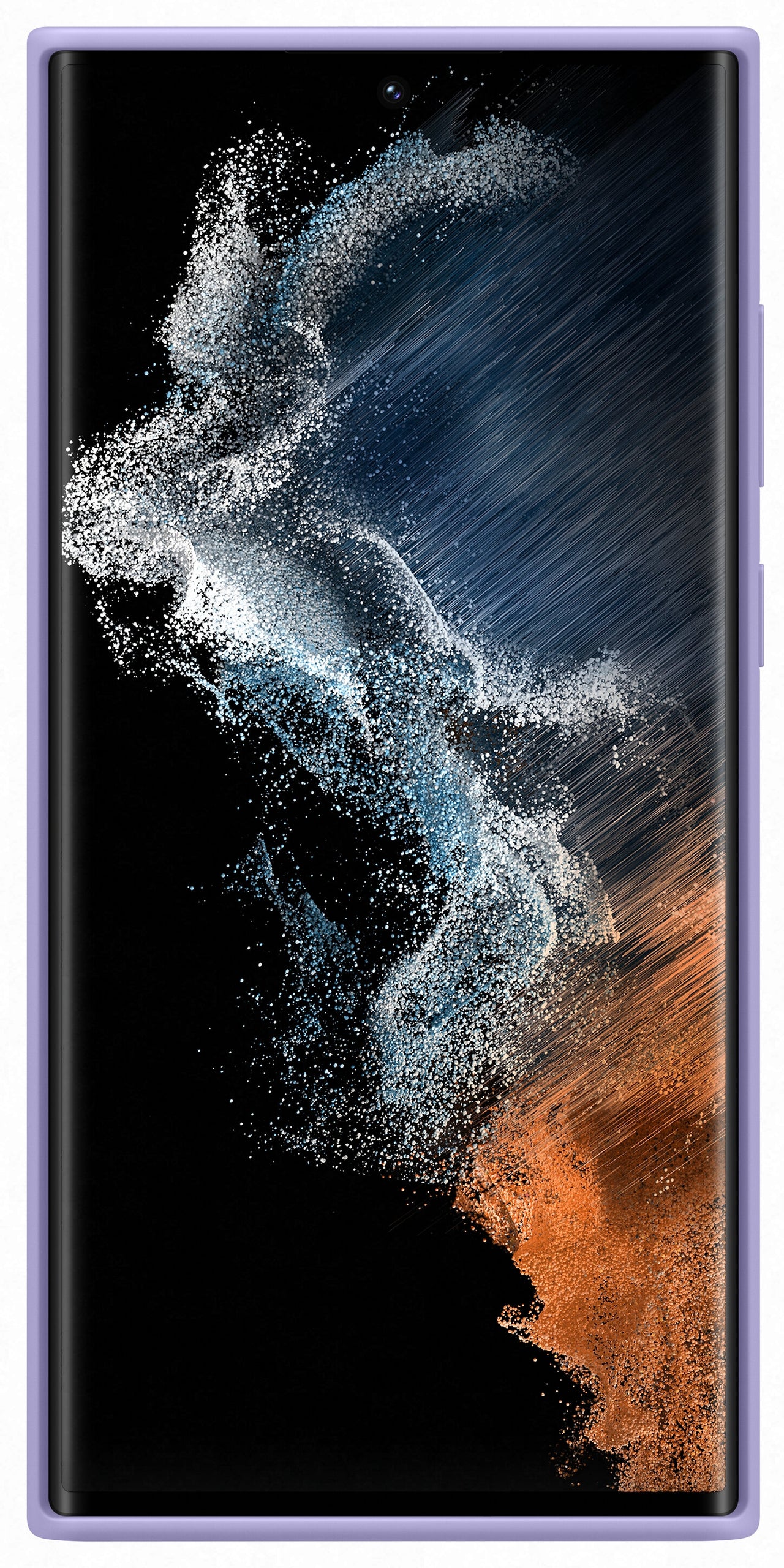 Samsung Silicone Cover for Galaxy S22 Ultra - Lavender