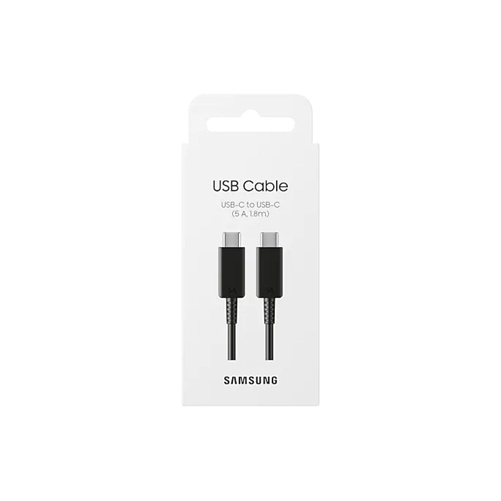 Samsung 5A USB-C to USB-C Cable 1.8 meter Cord 100W - Black