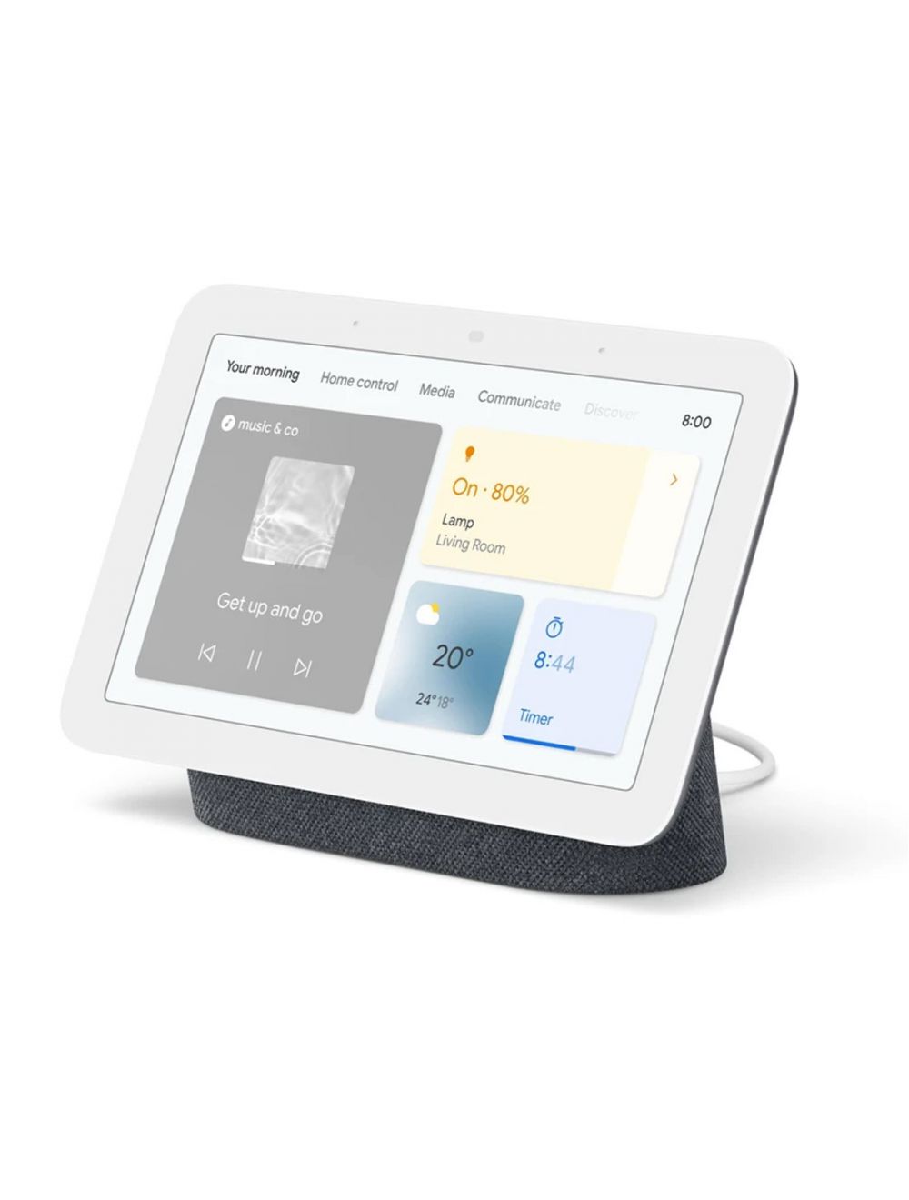 Google Nest Hub 2nd Gen Smart Home Display - Charcoal