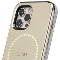 Thumbnail for Case-Mate LuMee Halo Case For iPhone 12/12 Pro 6.1 - Gold Mirror w/ Micropel