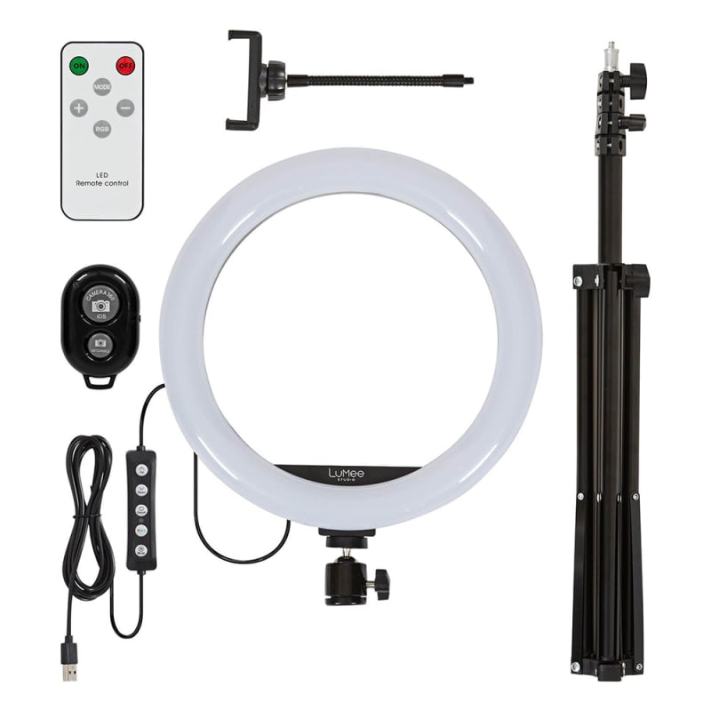 Case-Mate LuMee Studio 10ö RGB Ring Light with TriPod Stand - Black