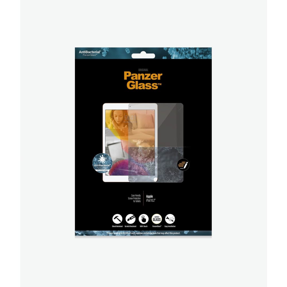 Panzer Glass Screen Protector for Apple iPad 10.2’’ (2019/2020) - Crystal Clear - Accessories