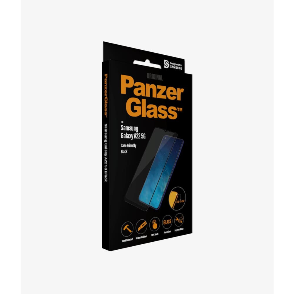 Panzer Glass Screen Protector for Samsung Galaxy A22 5G - Black - Accessories