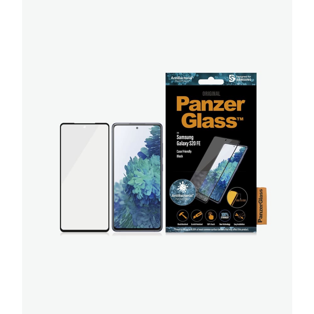 Panzer Glass Screen Protector for Samsung Galaxy S20 FE CF - Black - Accessories