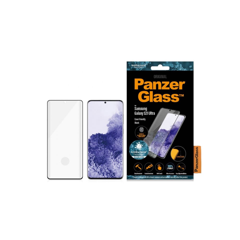 Panzer Glass Screen Protector For Samsung Galaxy S21 Ultra (CASE FRIENDLY) - Accessories