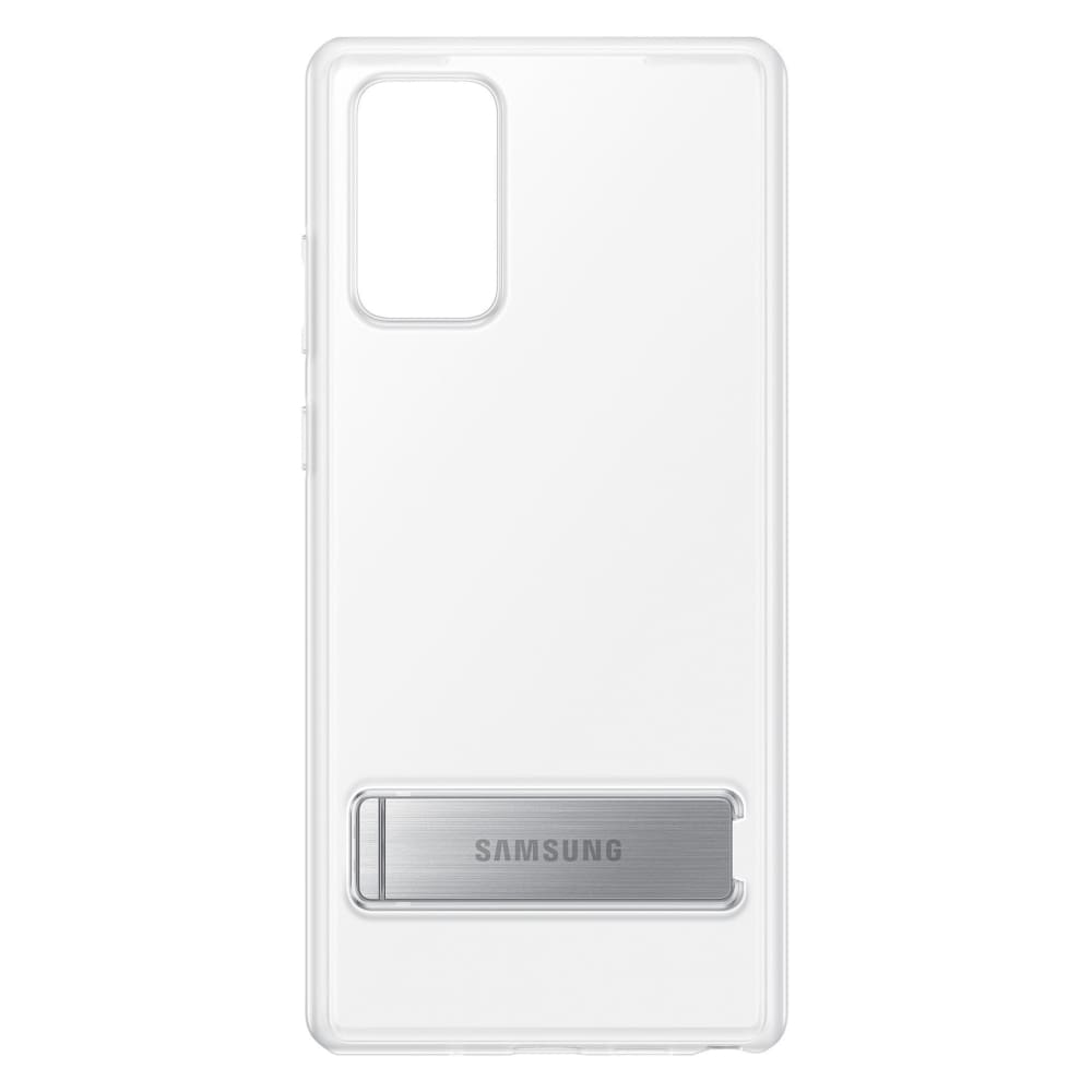 Samsung Clear Cover with Stand For Galaxy Note20 - Clear - Accessories