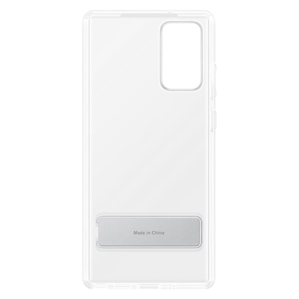 Samsung Clear Cover with Stand For Galaxy Note20 - Clear - Accessories