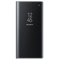 Thumbnail for Samsung Clear View Standing Cover suits Galaxy Note 8 - Black - Accessories